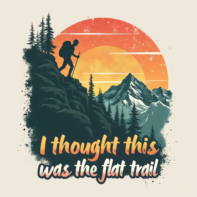 I thought this was the FLAT TRAIL - Wandern Berge