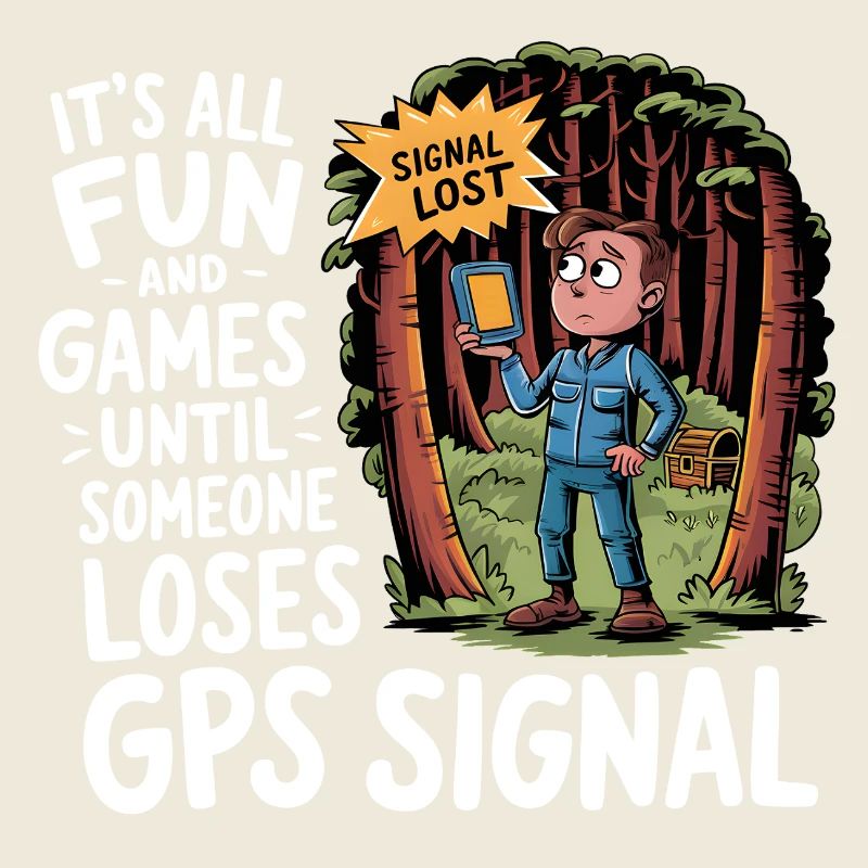 It's All Fun Until GPS Signal is Lost – Geocaching