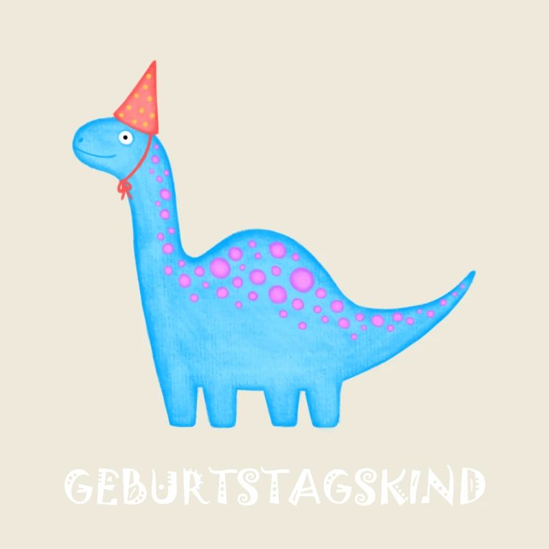 Geburtstagskind Brachiosaurus Dino Geburtstag