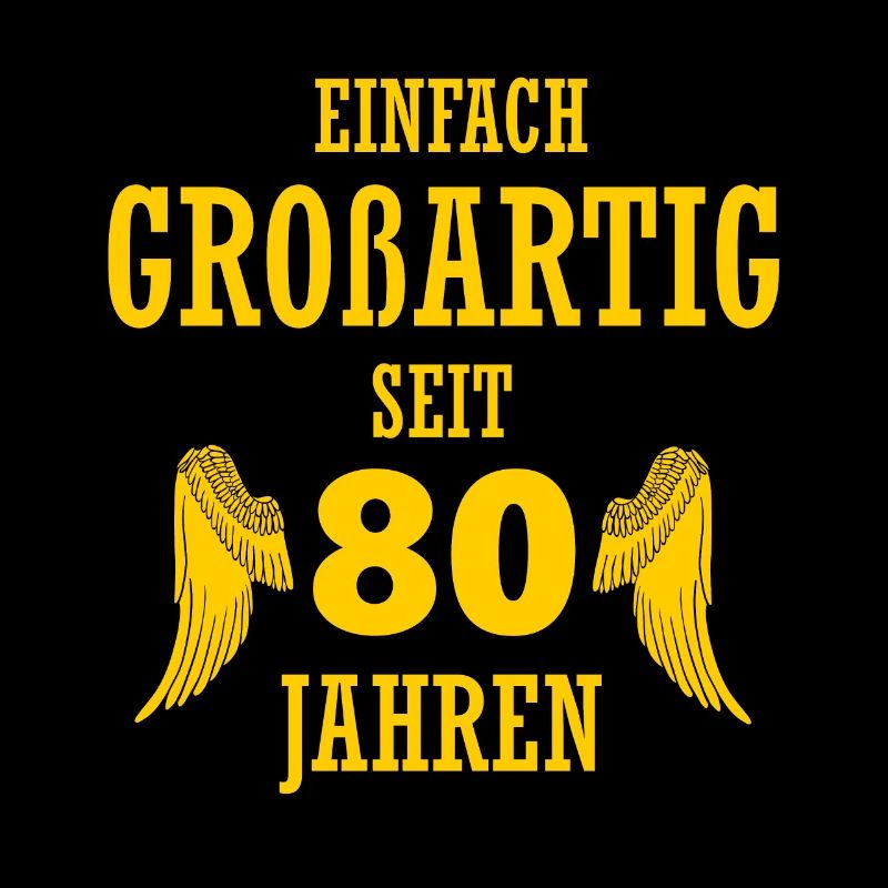 Idéal pour 80 ans 80e anniversaire Cadeau