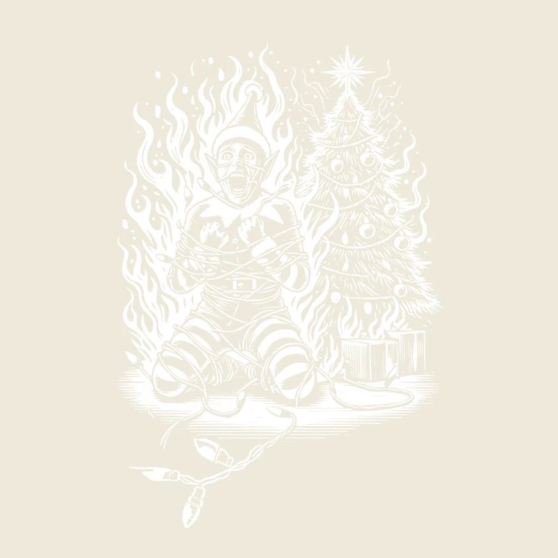 Listiger Sarkasmus Weihnachts-Horror