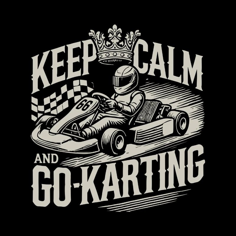 Restez calme et faites du karting