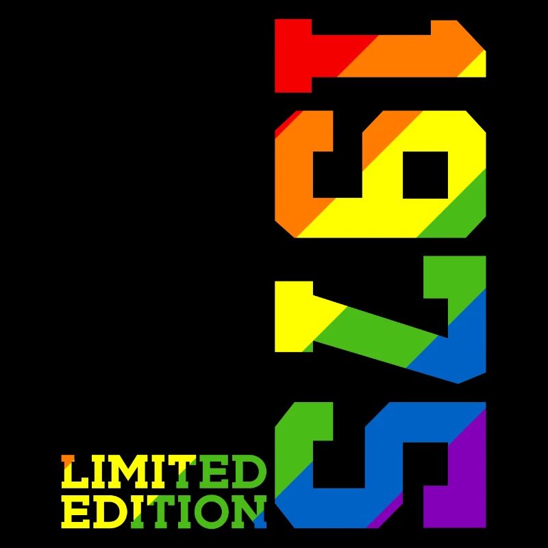 LGBTQ 1975 REGENBOGEN QUEER 50. GEBURTSTAG PRIDE