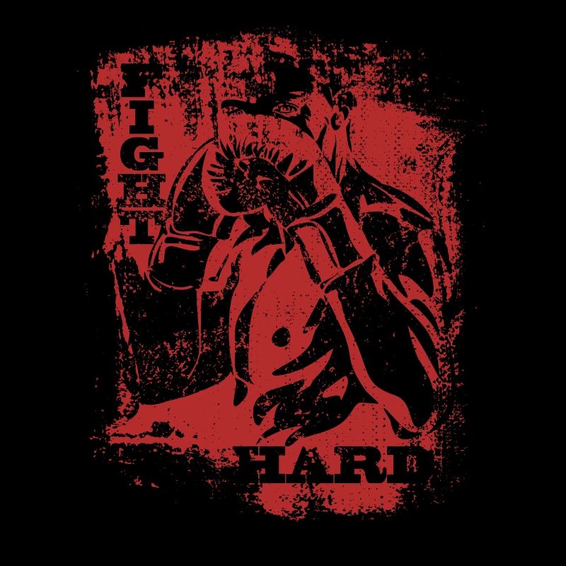 Fight hard, Boxing, Martial arts, Boxing training