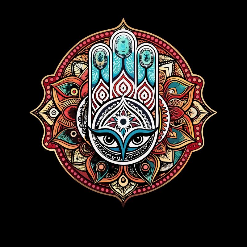 Hamsa - Hand der Fatima - Schutz und Segen