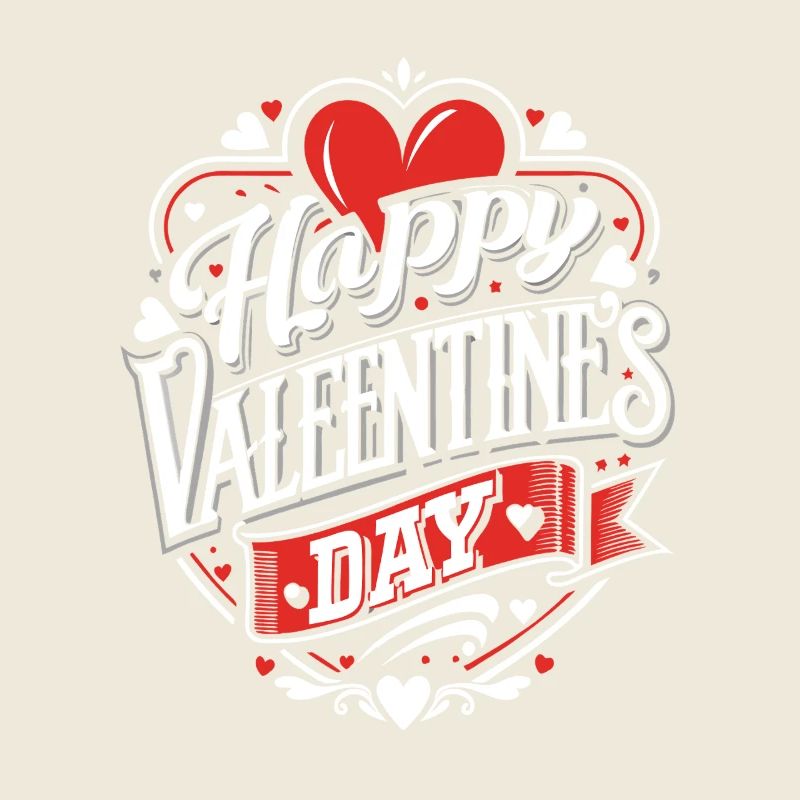 Joyeuse Saint-Valentin - Amour - Cadeau