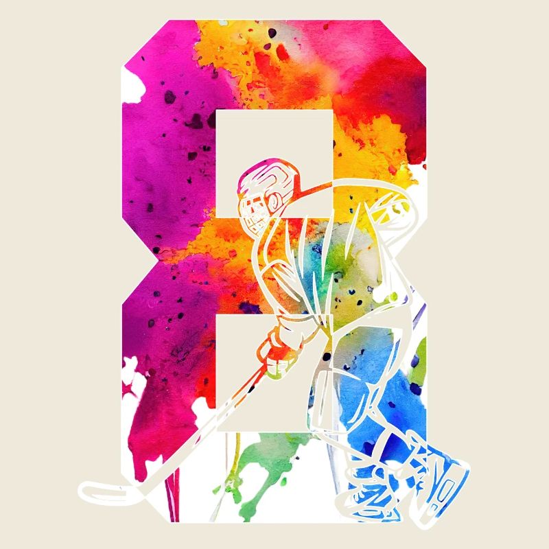 NUMMER 8 EISHOCKEY 8. GEBURTSTAG