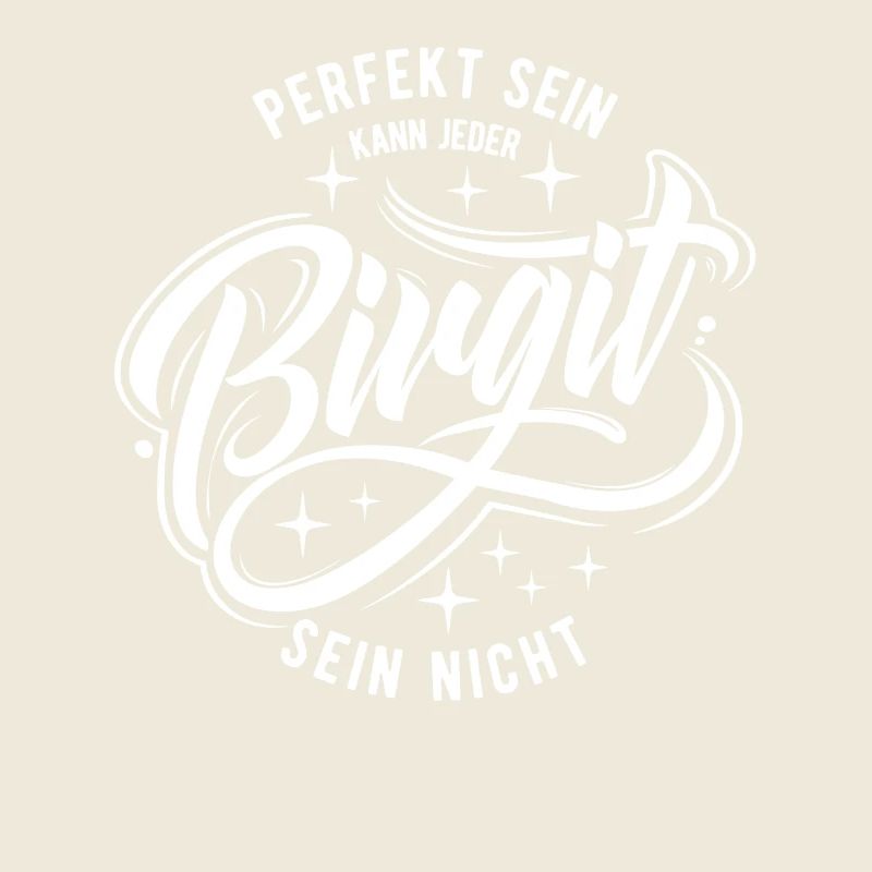 Vorname Birgit - Namenstag - Geschenk