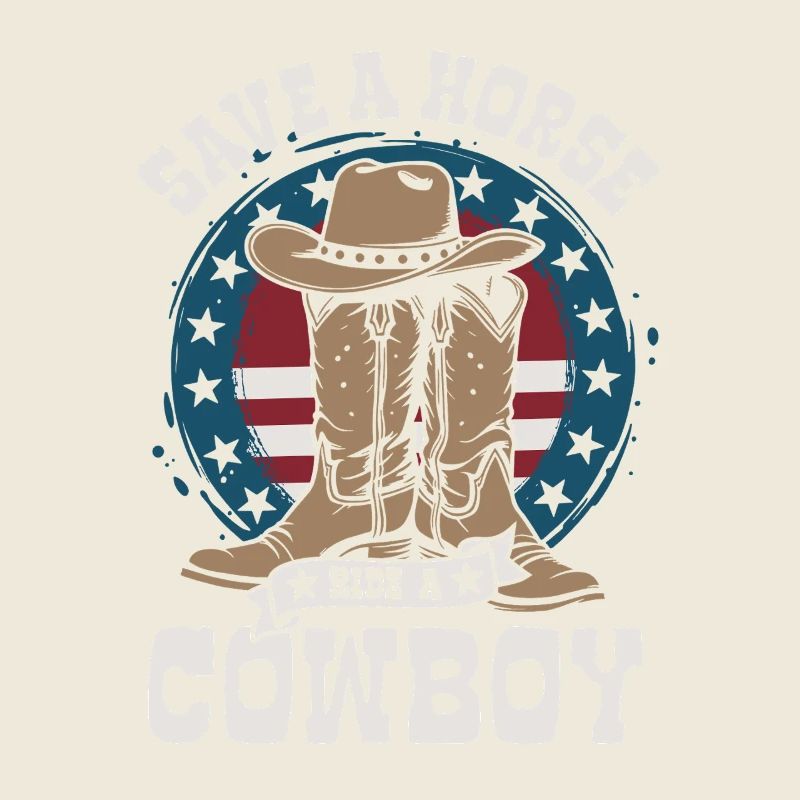 Sauvez un cheval, montez un cow-boy - Spruch