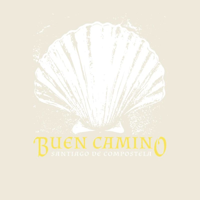 Buen Camino, coquille Saint-Jacques-de-Compostelle