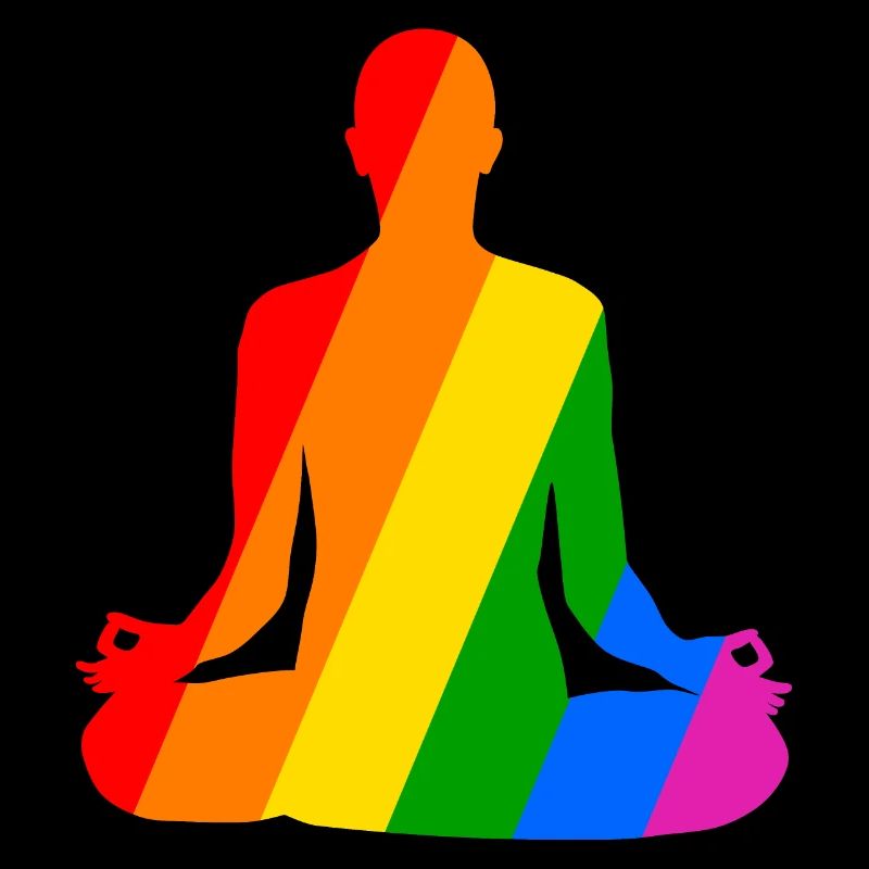 Variété et équilibre dans la pose de yoga colorée