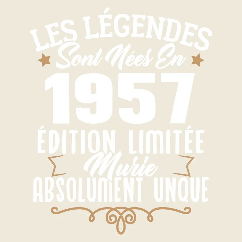 Les légendes sont nées en 1957 édition limitée