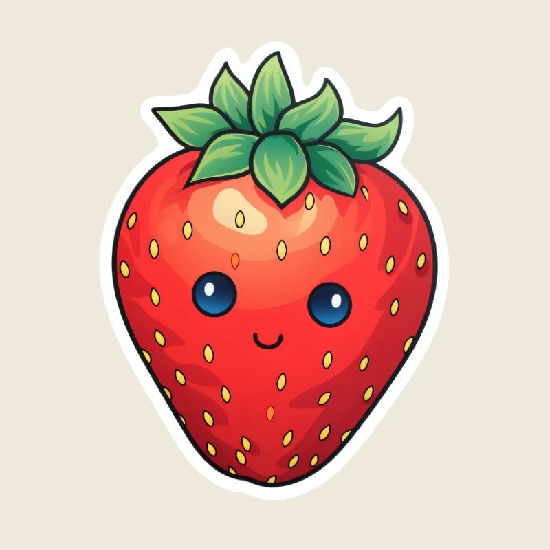 Erdbeere Anime süß