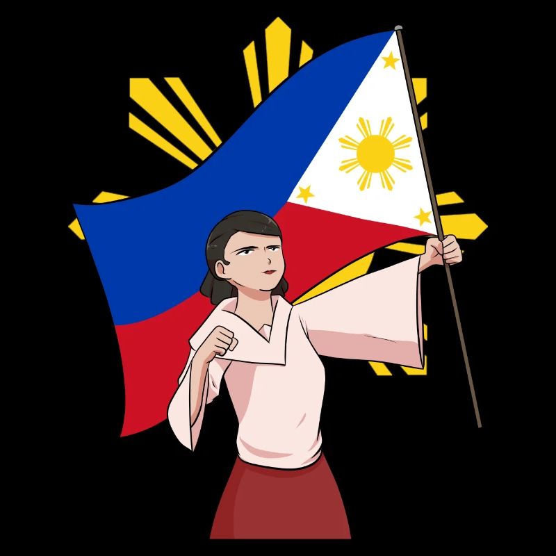Philippinen Filipina Flagge Stolz I Geschenk