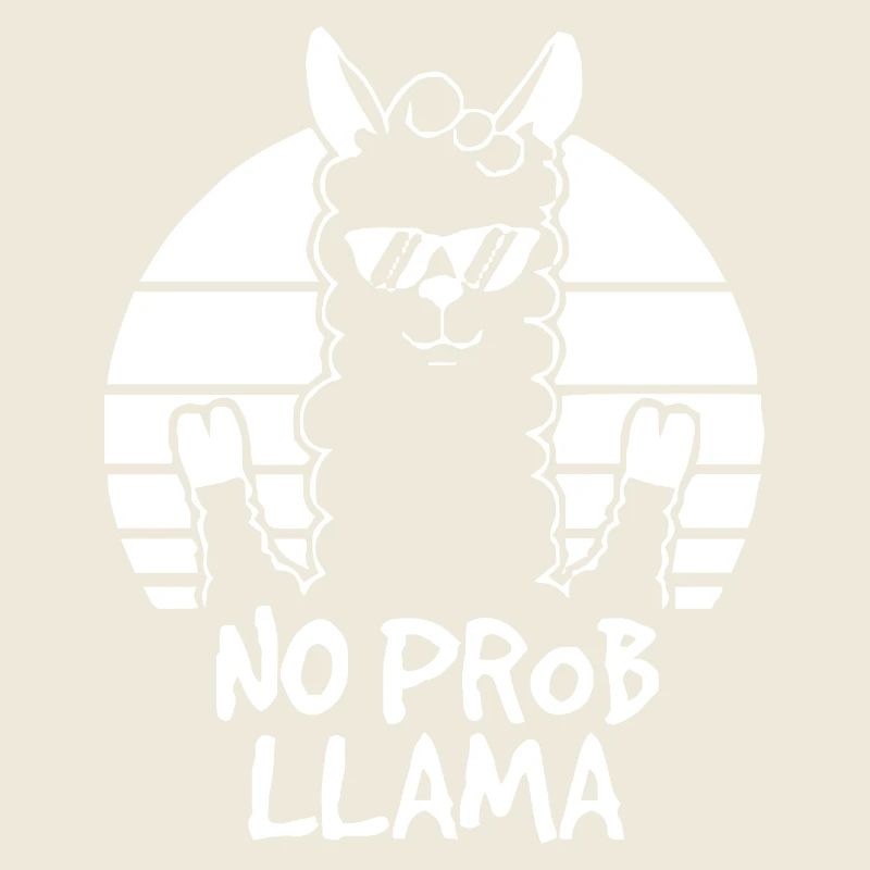 No Prob Llama Retro Soleil