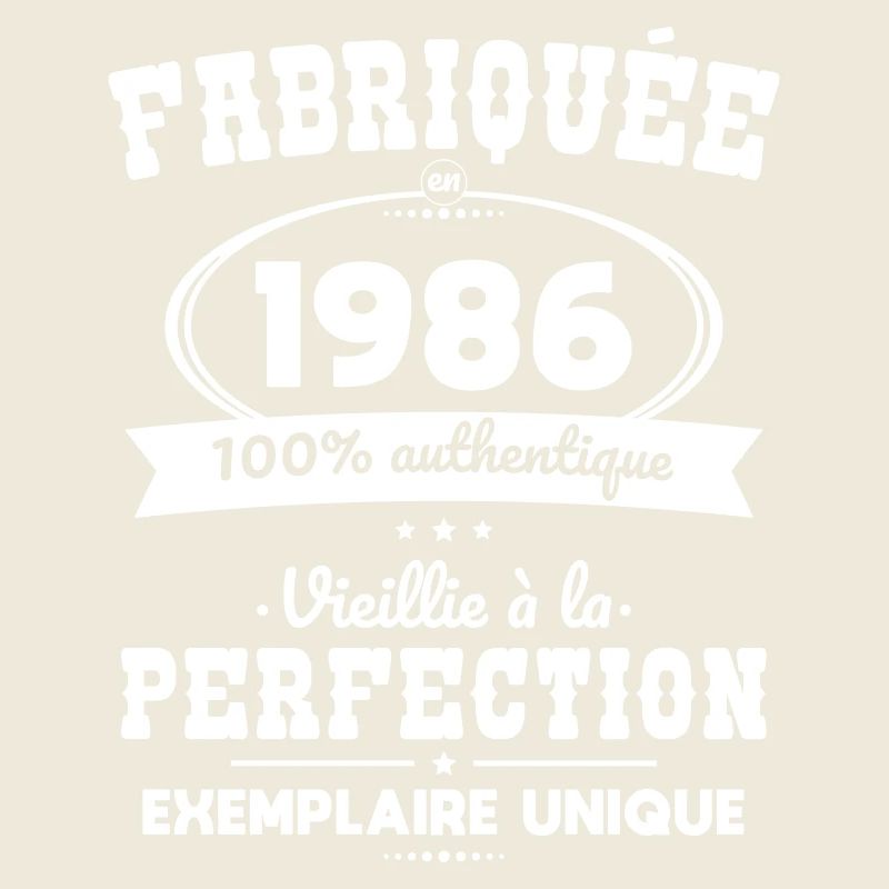 Made in 1986 – Aged to perfection