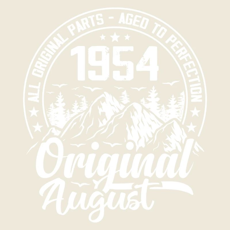 August 1954 Original: Geschenk zum 70. Geburtstag