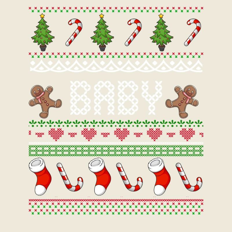 Bébé de Noël laid de Noël Cadeau de Noël pour enfants