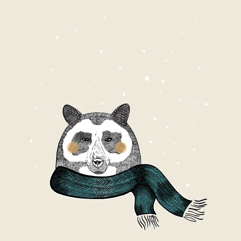 Winter bear