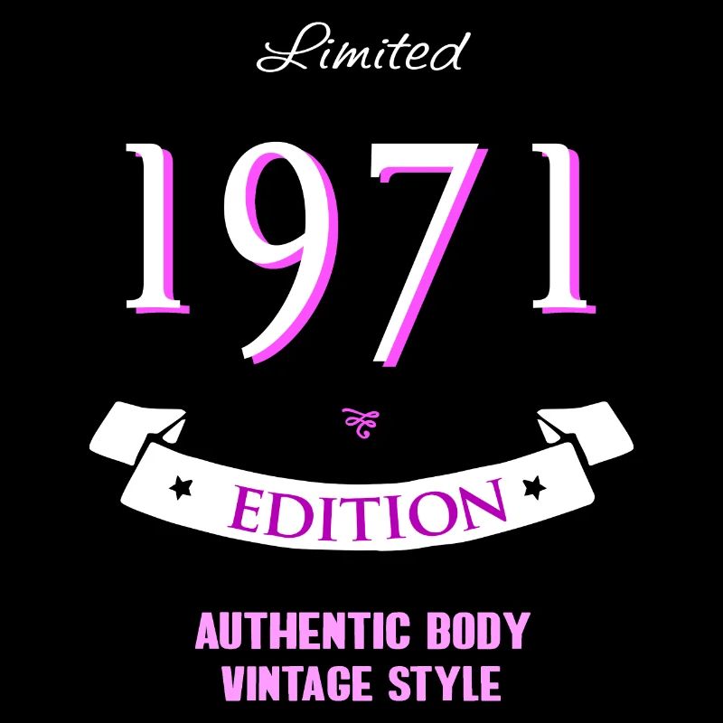 1971 année de naissance 50 ans cadeau fun