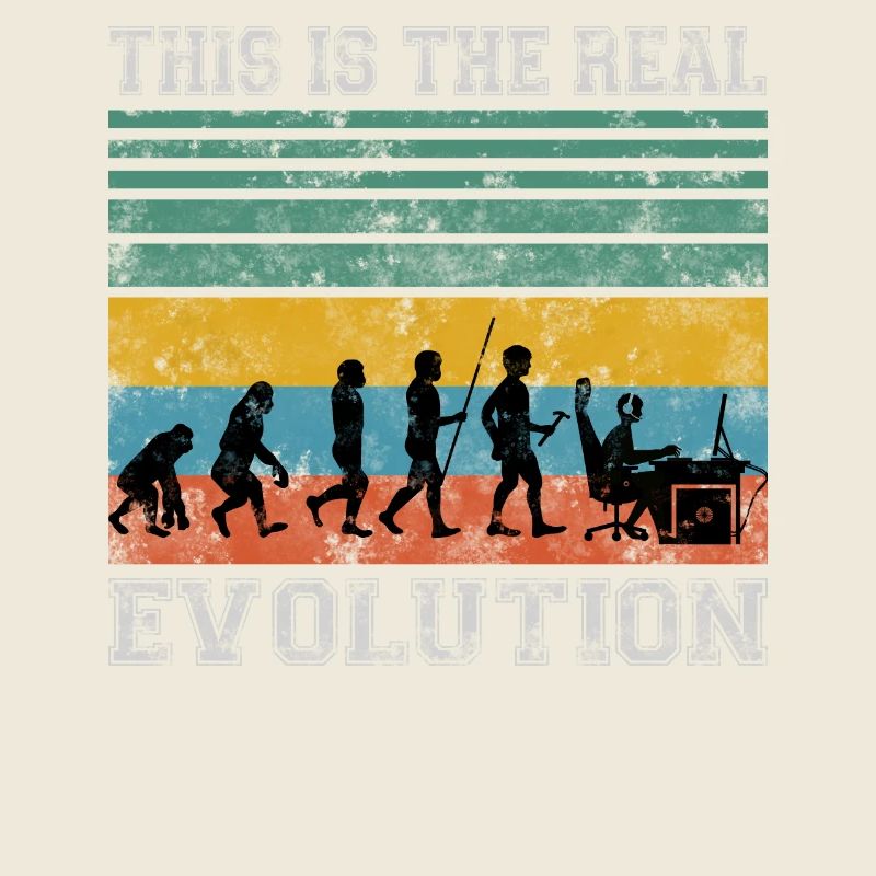 Zocker Gamer Evolution Shirt Geschenk