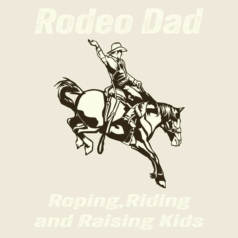 Rodeo Papa Unique gift idea for dad