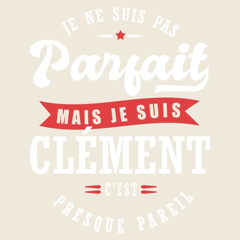 Clément Parfait Cadeau prenom Clement