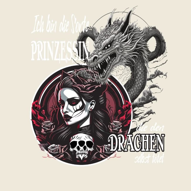 Frau - Prinzessen die den Drachen selber tötet