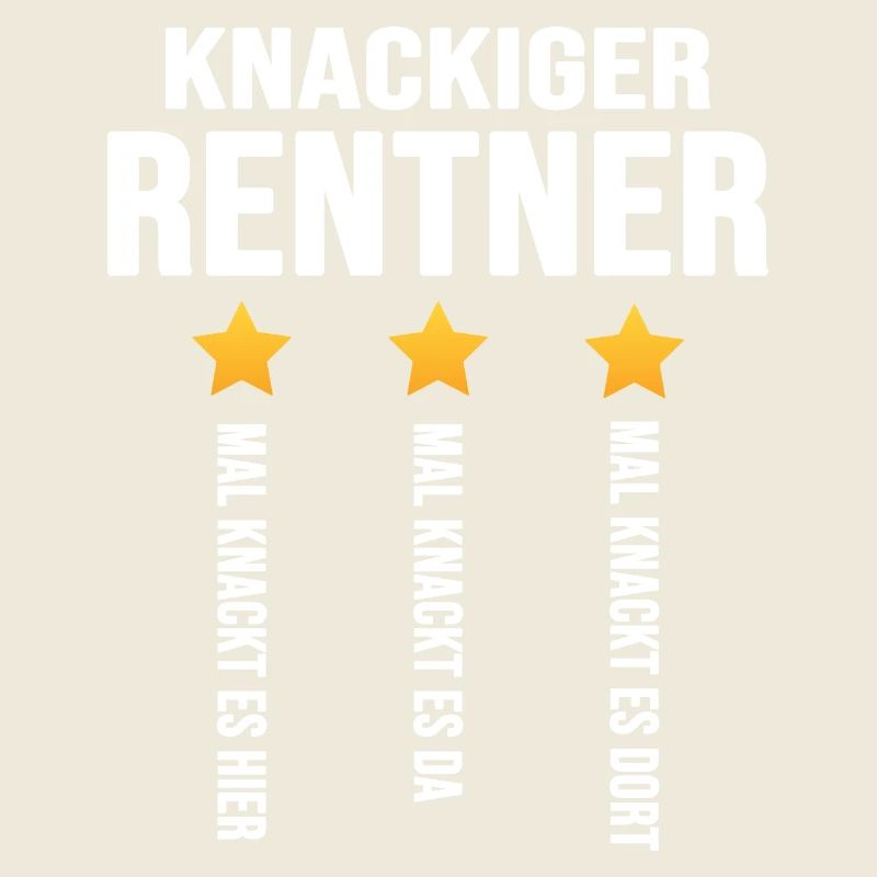 Senior Ruhestand "knackiger Rentner macht Rente"