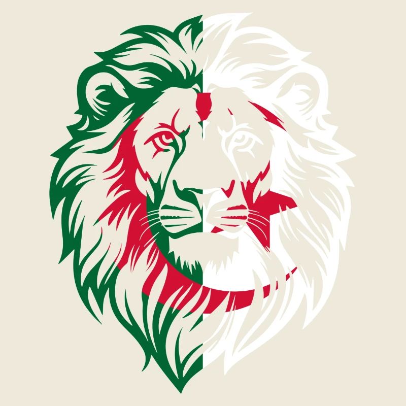 Algerischer Löwe - Algerien Geschenkidee