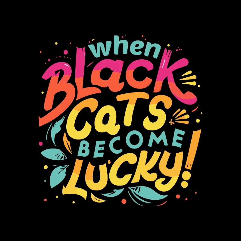Halloween, When Black Cats Become Lucky!