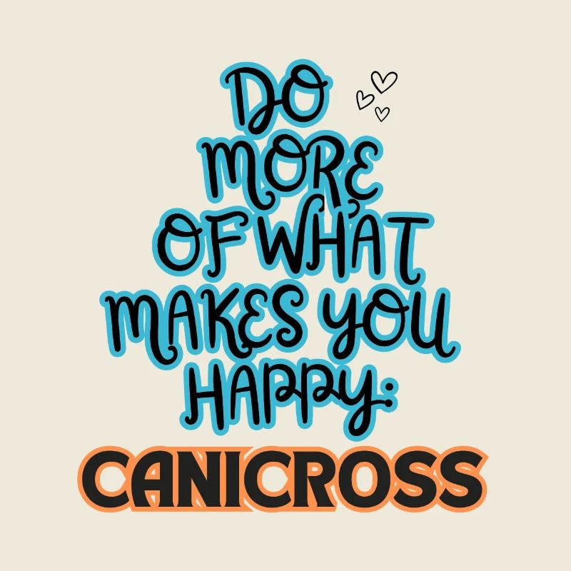 Canicross Faites plus de ce qui vous rend bleu/orange