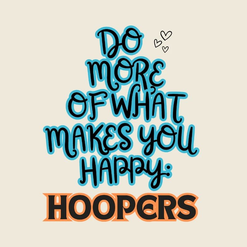 Hooper Faites plus de ce qui vous rend bleu/orange