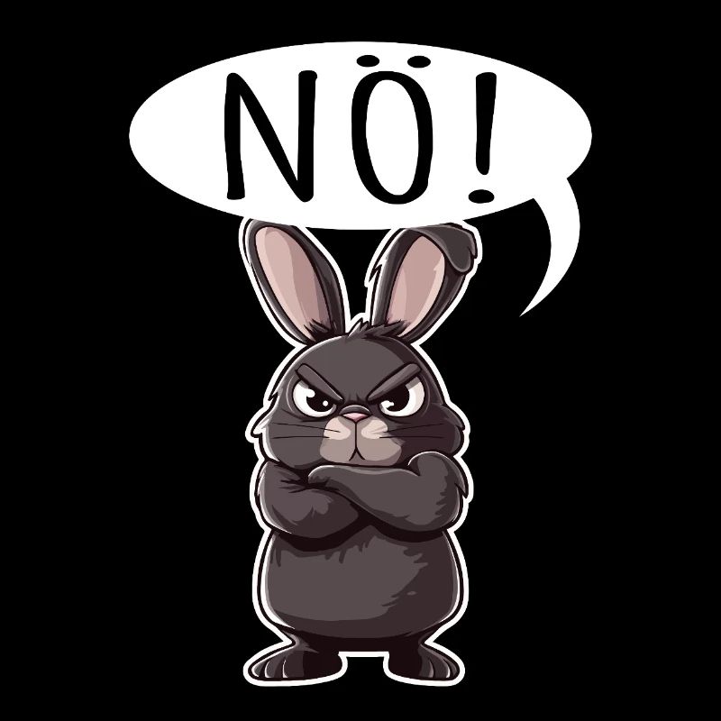 NÖ Hase Comic Ostern Geschenk