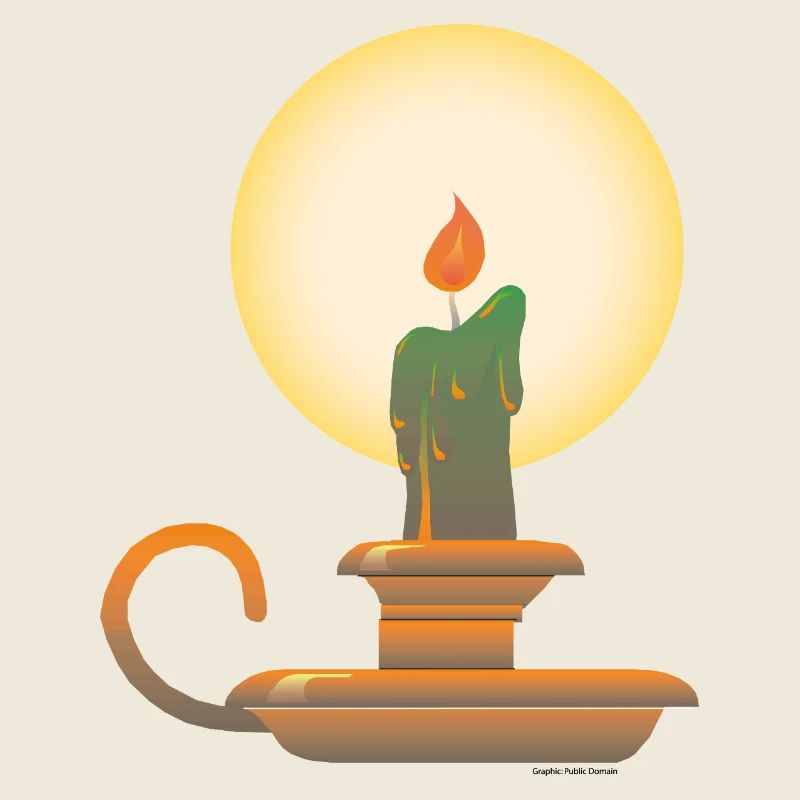 Kerzenständer | candlestick public Domain graphic