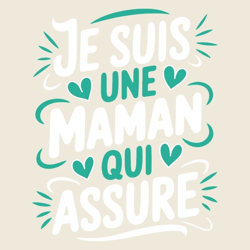 Ich bin eine Mutter, die versichert