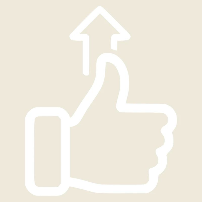 Status Up Hand Icon Level Up Vektor