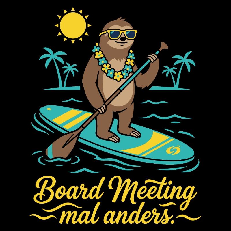 Stand Up Paddling Faultier