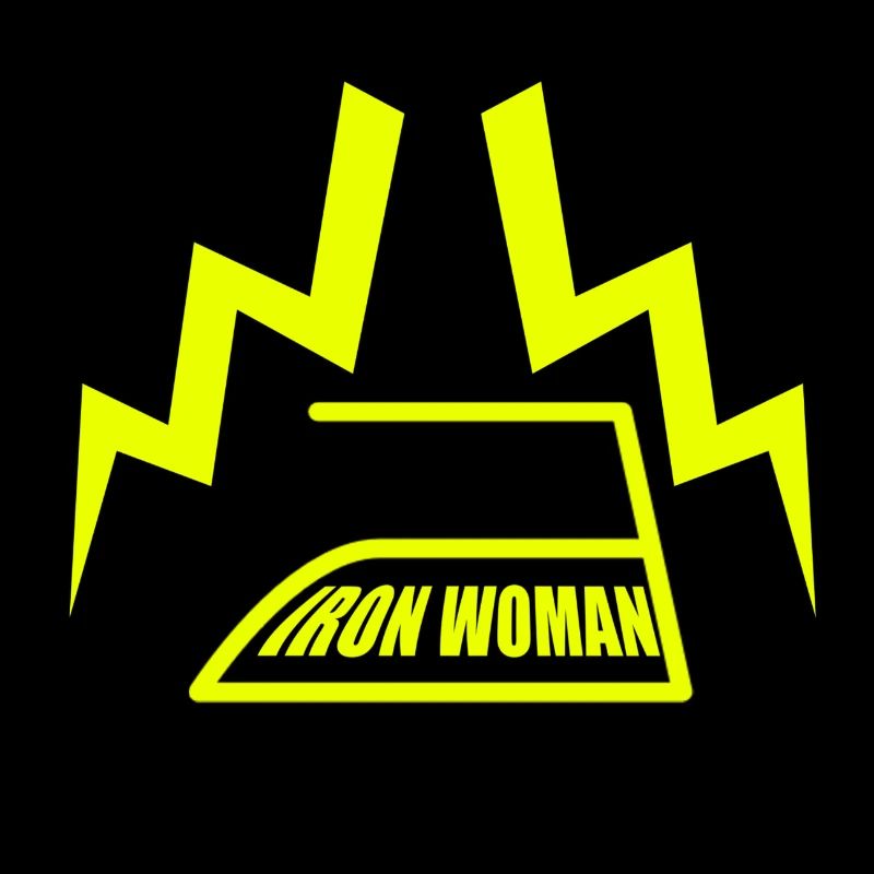 IRON WOMAN Blitz Super Mama Muttertag Geschenk