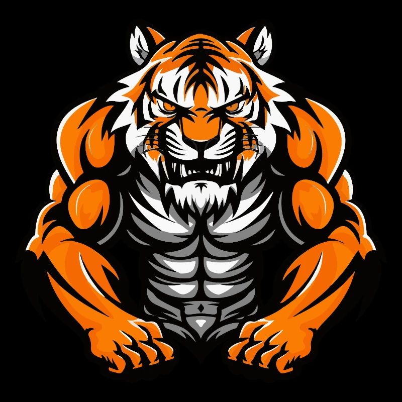 Tiger Muscles Bodybuilding