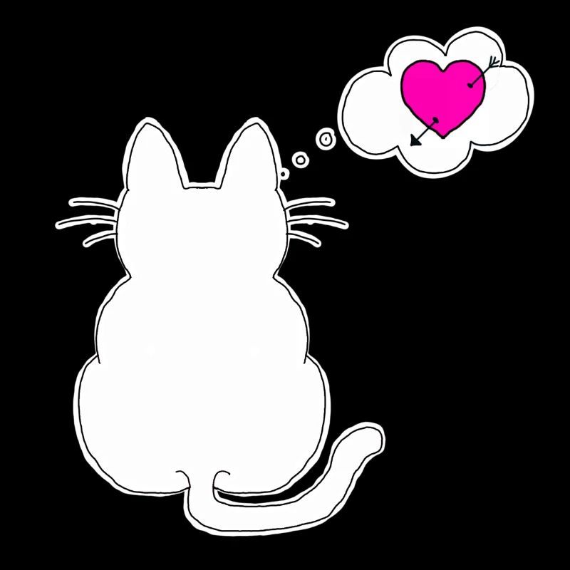 Love my cat & my cat loves me