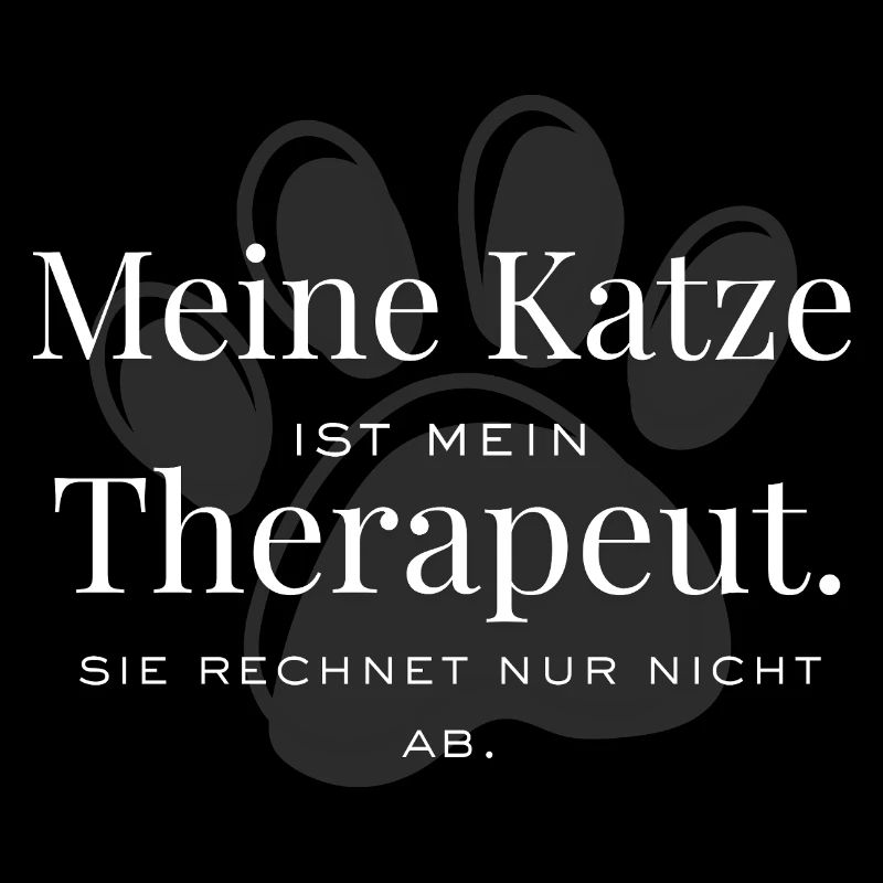 Mon chat – mon thérapeute avec la fourrure.