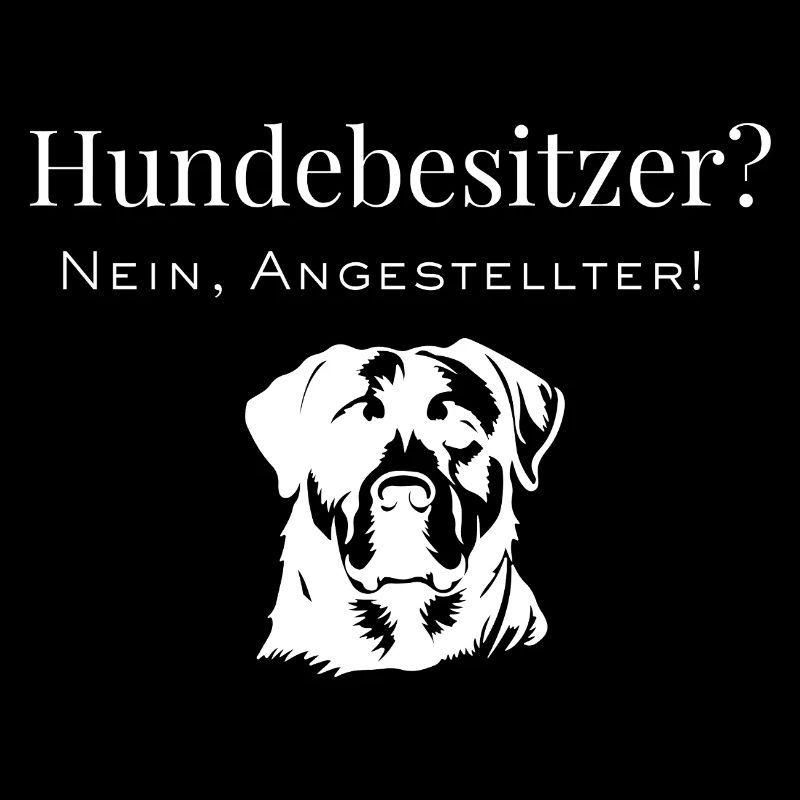 Hundebesitzer? Nein, Angestellter!