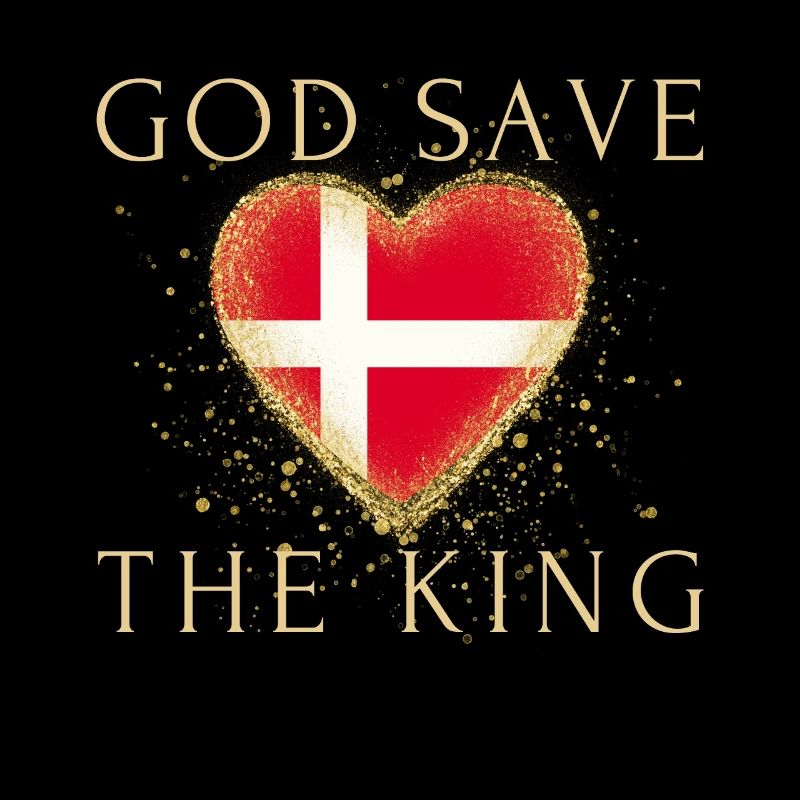 God save the King Frederik X Dänemark