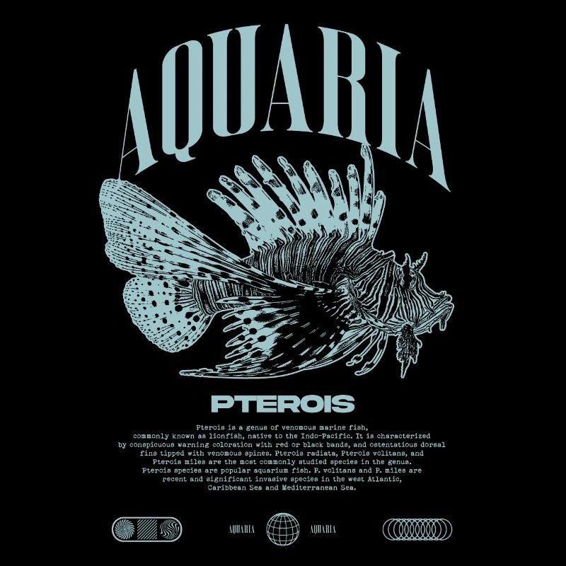 Rotfeuerfisch Marine Fish Keeper Moderne Streetwear