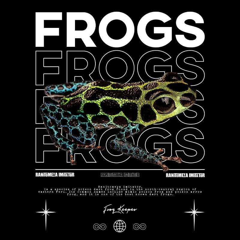 Ranitomeya Imitator Frog Streetwear Frog Keeper