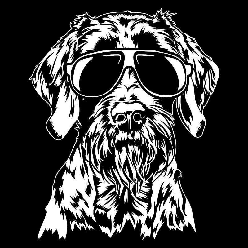 German Wirehaired Sunglasses Hunting Dogs Wilsigns