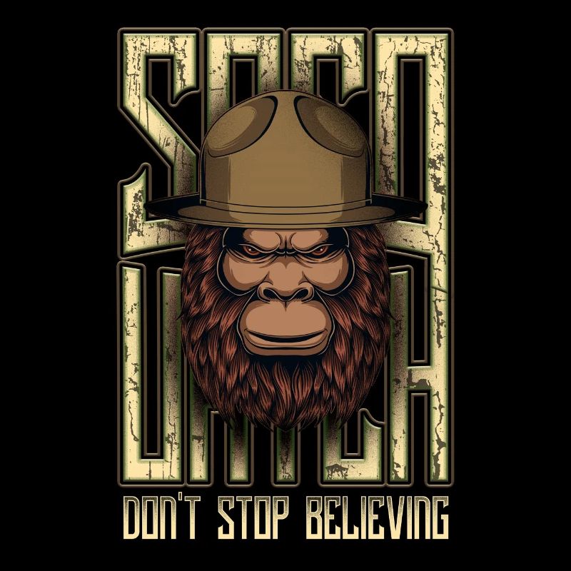 Lustiger Bigfoot Sasquatch