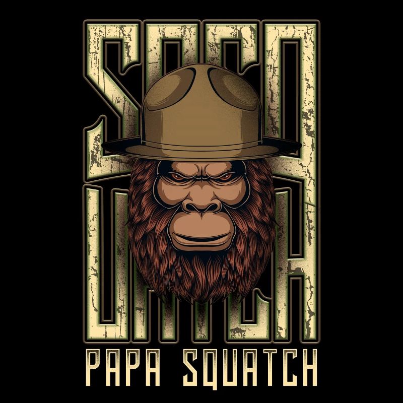 Papa Squatch Bigfoot Sasquatch