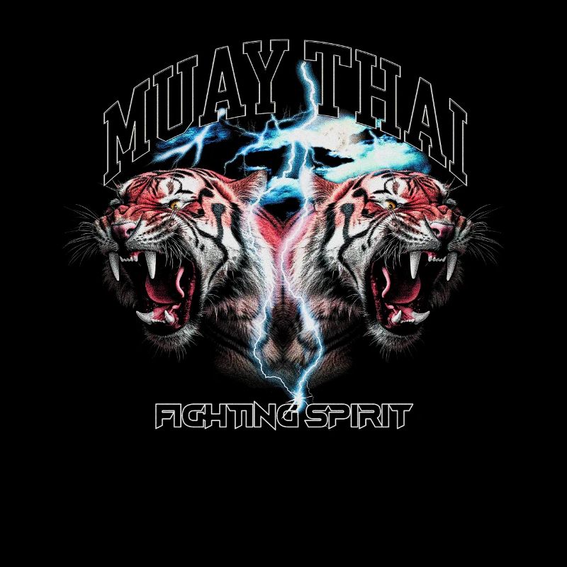 Muay Thai Kampfgeist MMA Tiger Kickboxen